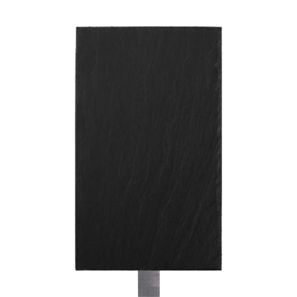 Hochformat-Gedenktafel aus Schiefer